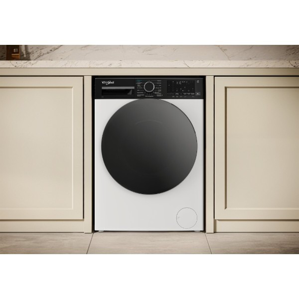 Фото - Комплект техники Whirlpool Стиральная машина с фронтальной загрузкой + Сушильная машина + Комплект креплений для установки в колонну Whirlpool WAM 87WBC UA + WP B8X WBS UA + SKS101 White